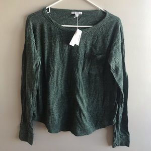 BRAND NEW WITH TAGS James Perse Long-Sleeve Top